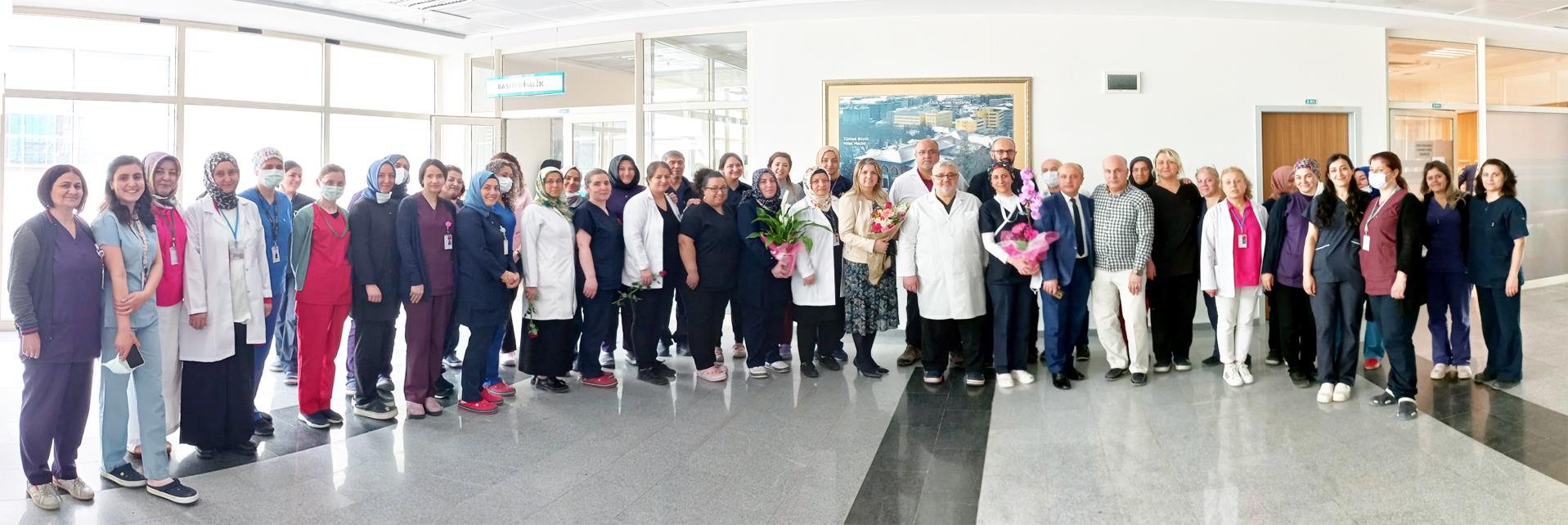 Hastane Yönetimimizin Hemşirelik Haftası Kutlaması