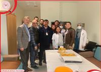 Hastane yönetim ekibimiz radyoloji birimimizin gününü kutladılar.